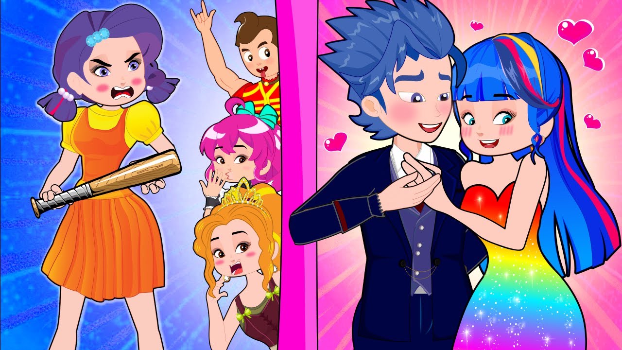 Pirince Alex Fall in Love with Poor Princess But Be Careful Squid Game Doll!!! | Poor Princess Life