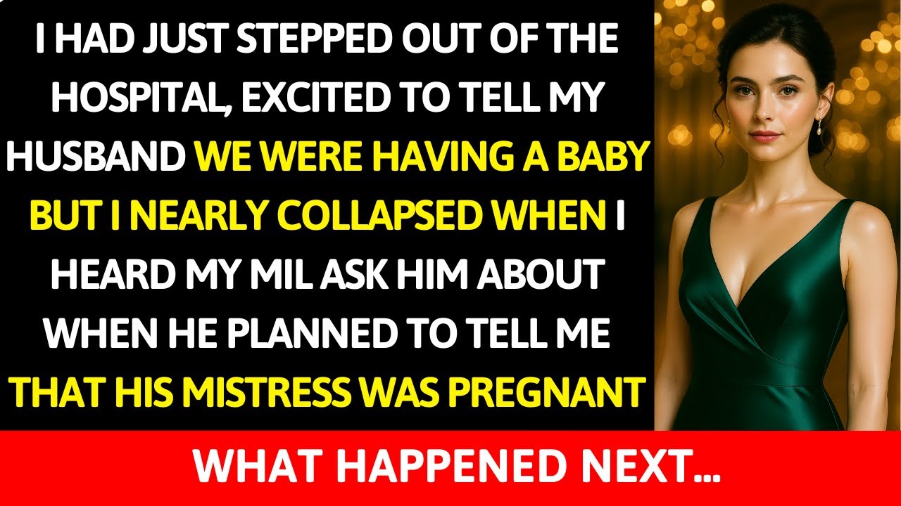 After My Ultrasound, I Looked for My Husband — But I Overheard Him Talking To My Mother-In-Law…