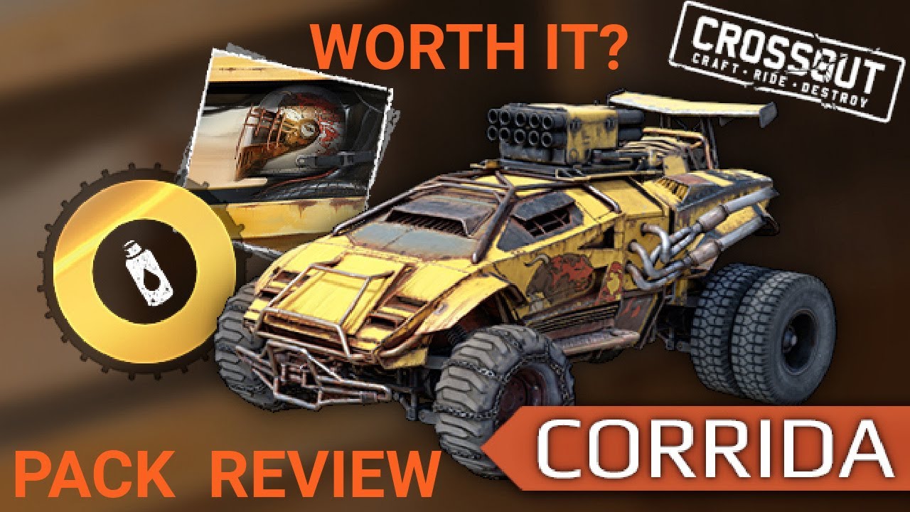 Crossout - Corrida Pack Review (NEW)