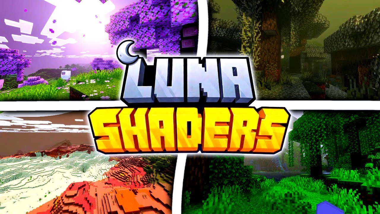 🌙LUNA SHADERS para MINECRAFT BEDROCK 26.0!!♥️ VIBRANT VISUALS para ...