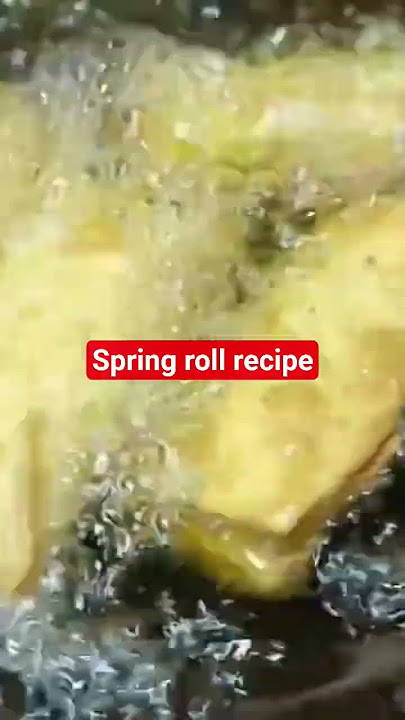 spring roll #shorts