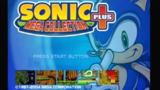 Opening To Sonic Mega Collection Plus Uk Ps2 Game 2004