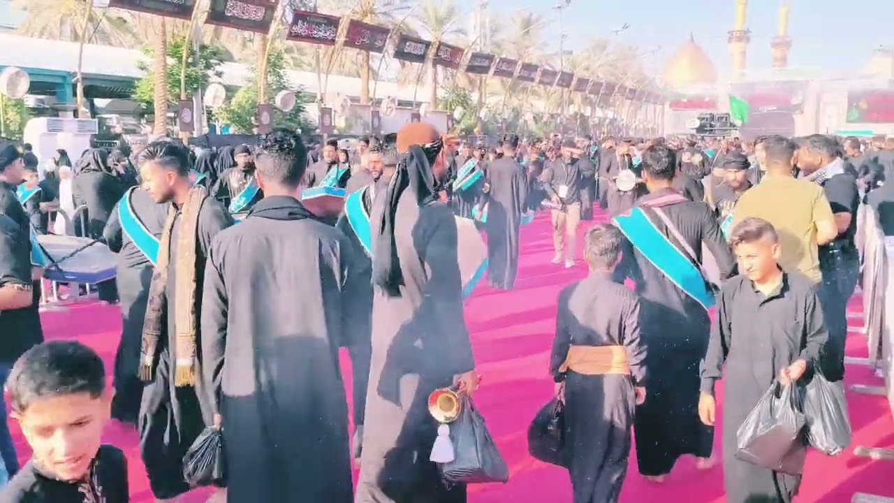 موكب عزاء جمهور الأنصار الملحق كربلاء المقدسة 