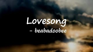 beabadoobee - Lovesong (Lyrics)