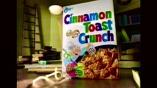 1994 Cinnamon Toast Crunch Cereal Cool Krazy Color Changing Straw Commercial
