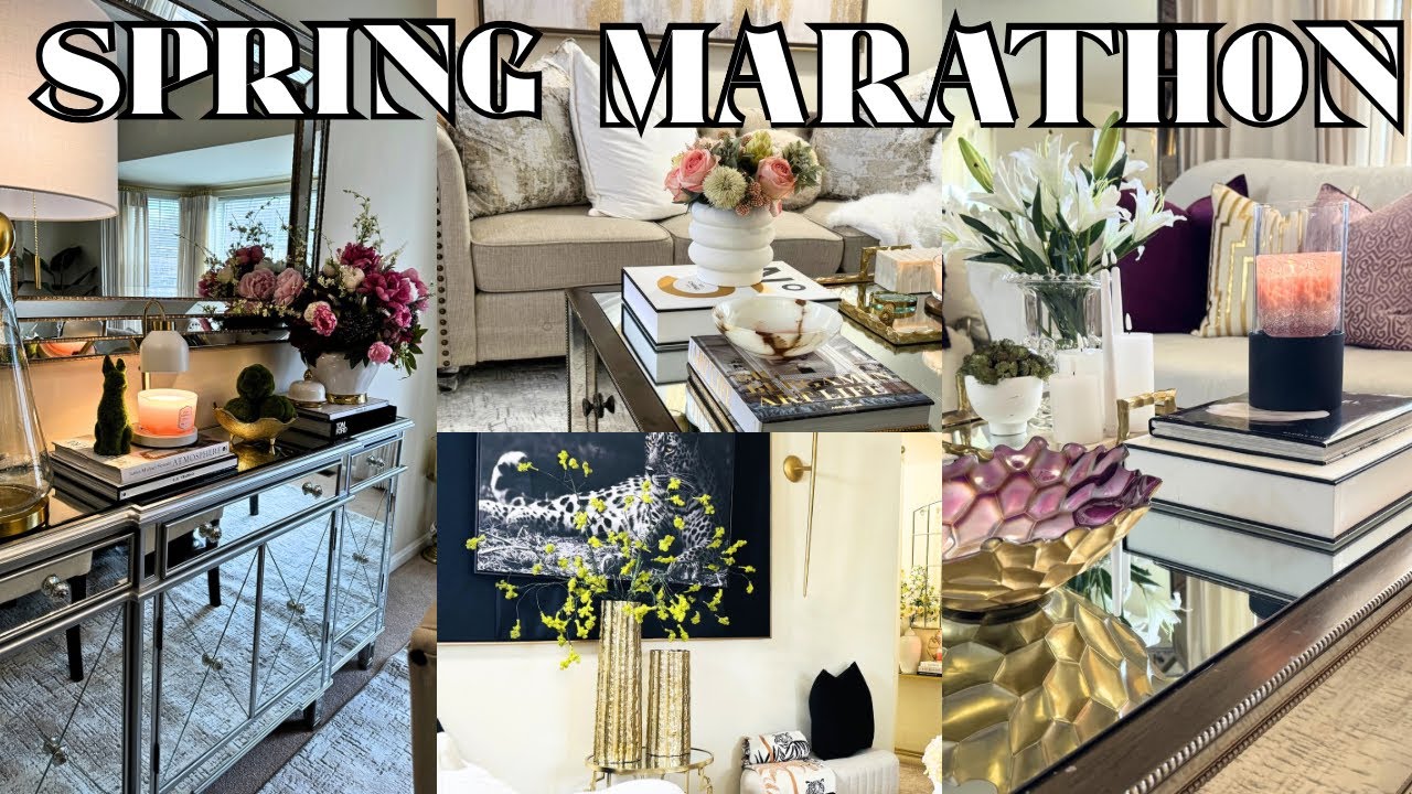 EARLY SPRING Decorating Inspiration/MARATHON #trending #home #spring 