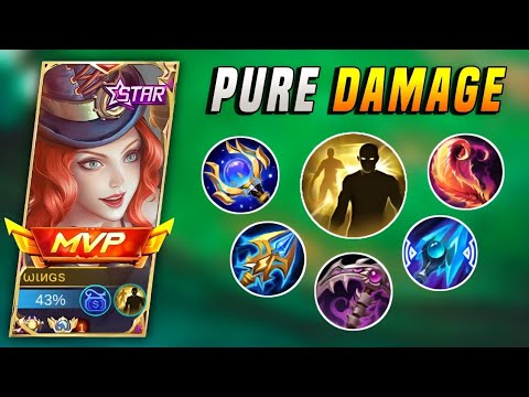 ALICE PURE DAMAGE BUILD!! UNDERRATED FLICKER BUILD | ALICE GAMEPLAY ...