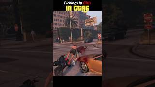 Picking Up a Girl in GTA 5 #gta5 #tamilgaming  #shortsfeed #pickup