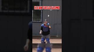 slow motion clean fuego 🦄 #baseball