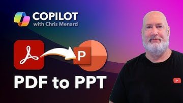 NEW Copilot Feature: PowerPoint Presentation from a PDF file