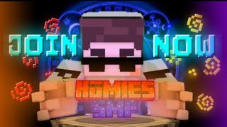 🔥WE CREATED BEST SMP EVER FOR MCPE✨ || HOMIES SMP S1|| APPLICATION OPEN screenshot 1