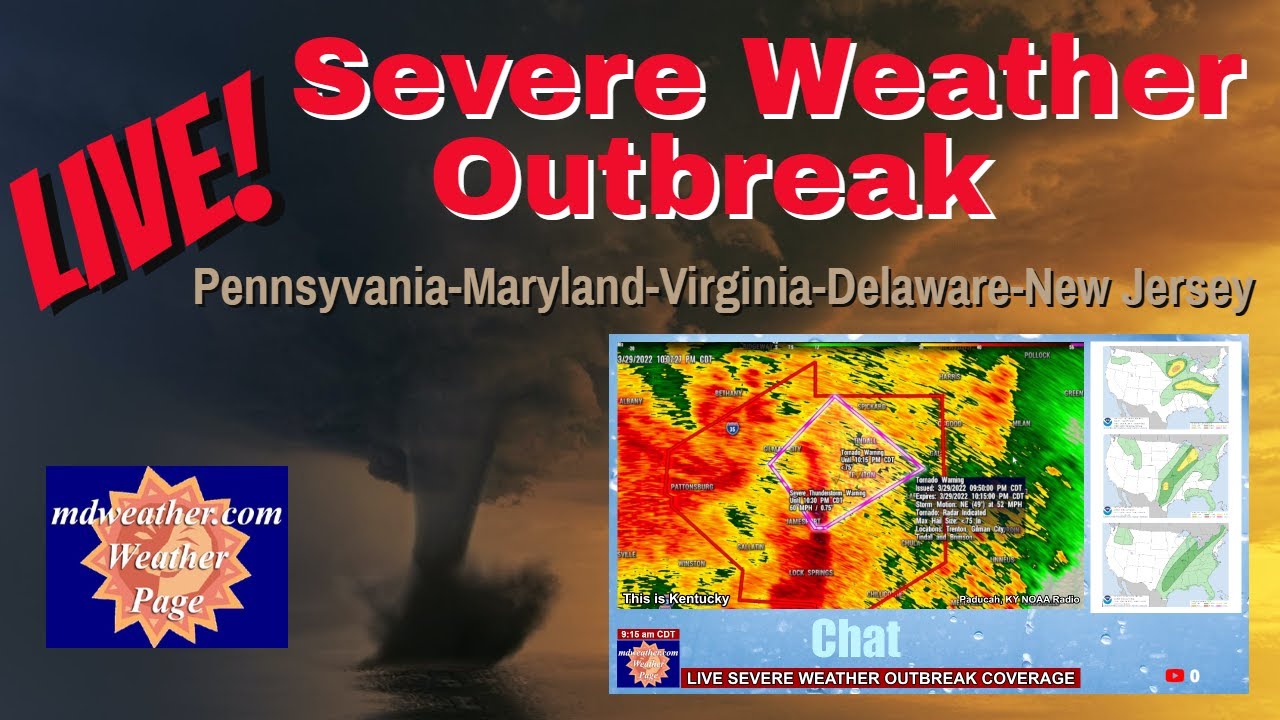 Severe Weather Outbreak Coverage - YouTube