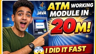 ATM working Module In Java| Java project for Beginners#java #javaproject #programming