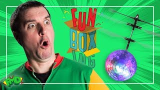 Dan Lights Up His Hover Ball