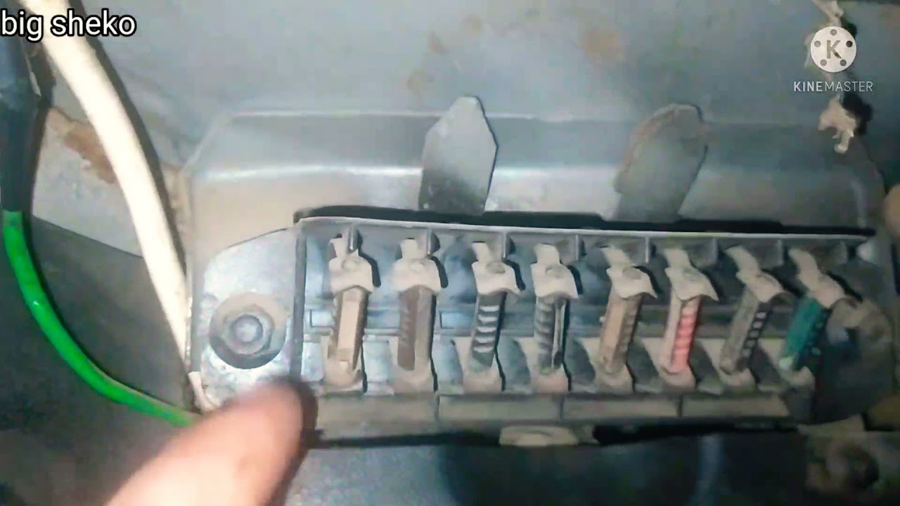 علبة الفيوزات لفيات 128..وطريقة اصلاحها