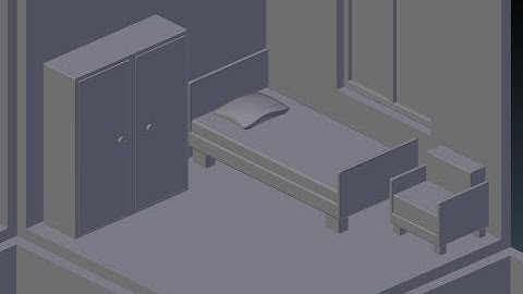 Blender: Modeling Yet Another Cutaway House (Part 5)