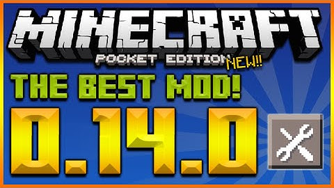 ★MINECRAFT POCKET EDITION 0.14.0 - THE BEST APP!! THE ULTIMATE MINECRAFT MOD APP (MCPE 0.14.0)★