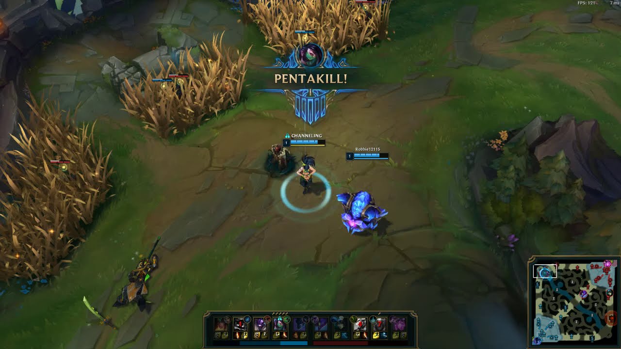 ez lvl 1 akali urf penta