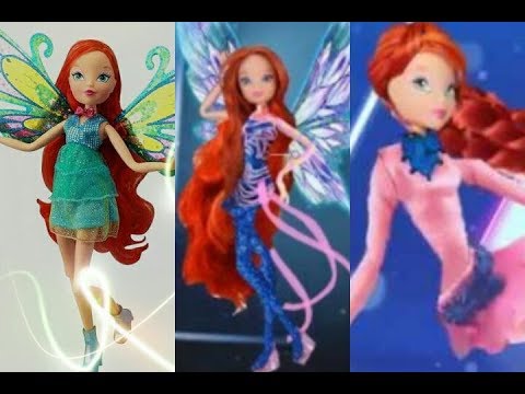 Winx Club- Bloom All Doll [Stop Motion] Transformations (Up To Onyrix)