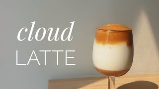 Cloud Latte ASMR | Fluffy Coffee | 클라우드 커피 | ลาเต้ปุยเมฆ