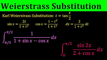 Weierstrass Substitution-Definite integral of trigonometric functions using Weierstrass Substitution
