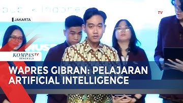 Wapres Gibran: Pelajaran Artificial Intelligence Akan Masuk Kurikulum 2025/2026 SD-SMA