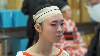 浜松市姫様道中　腰元　メイク