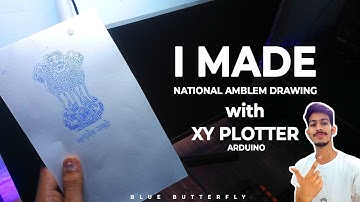 I Made National Amblem drawing with this XY Plotter 🇮🇳 | XY Plotter Arduino (Full Tutorial)