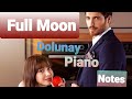 Dolunay title track Piano notes tutorial