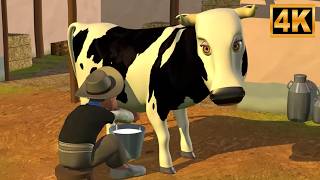 mrs cow milk song fun learning dairy products toddlers