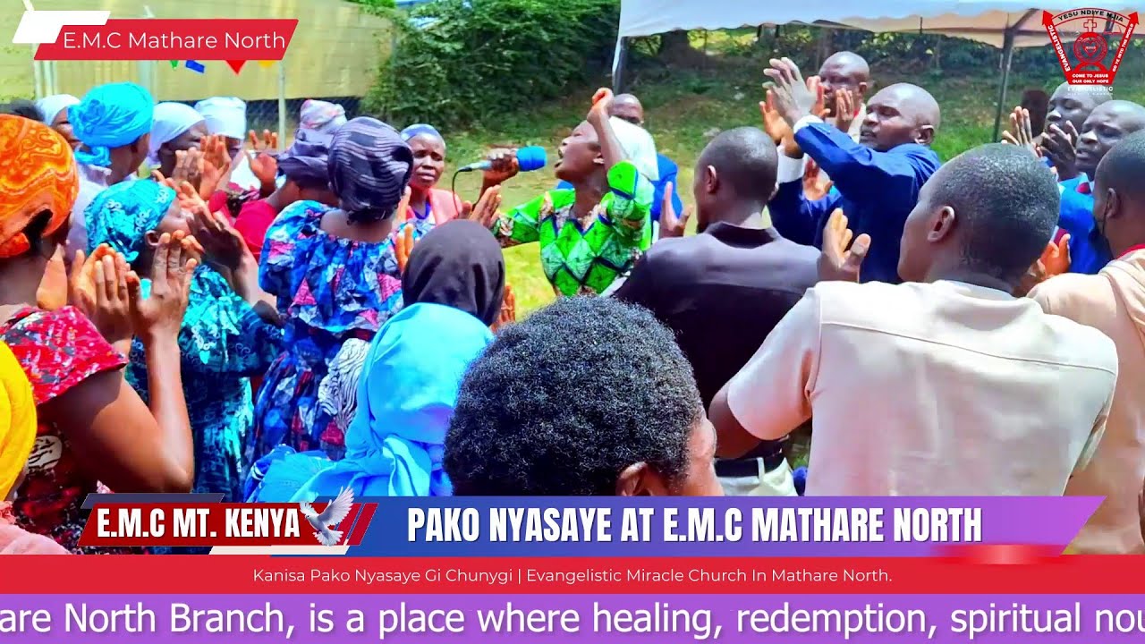 Pako Nyasaye: Praising God at Evangelistic Miracle Church Mathare North! #gospelmusic #gospelsongs