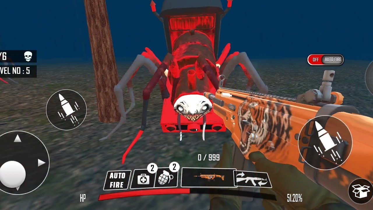 Scray Train Game Scary Train FPS Shooting Games Android Gameplay #3 - YouTube