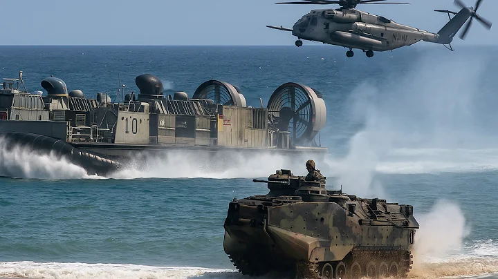 U S  Navy & Marines Show Amphibious Power  250th Capabilities Demonstration Rehearsal  SailorView Na