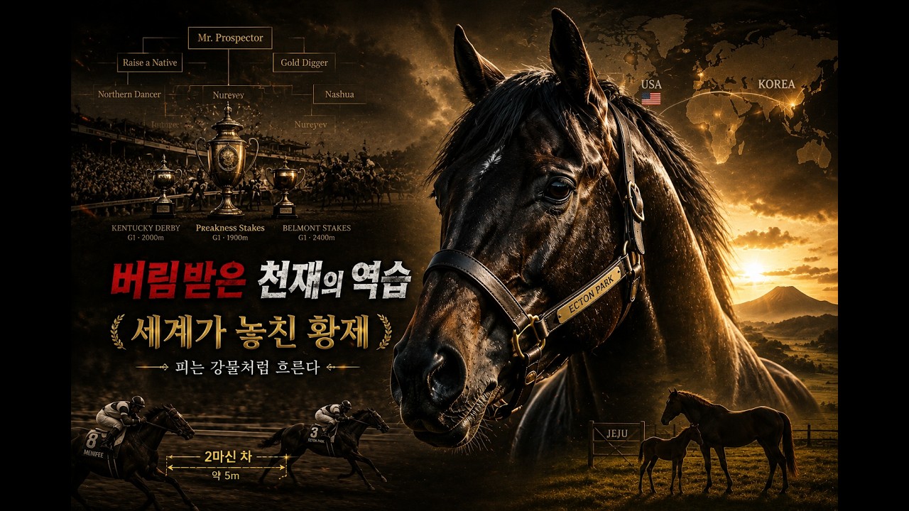 버림받은 천재의 역습 — 세계가 놓친 황제 [엑톤파크 2편·상]#버림받은천재 #엑톤파크 #피는강물처럼흐른다 #한국경마 #경마다큐