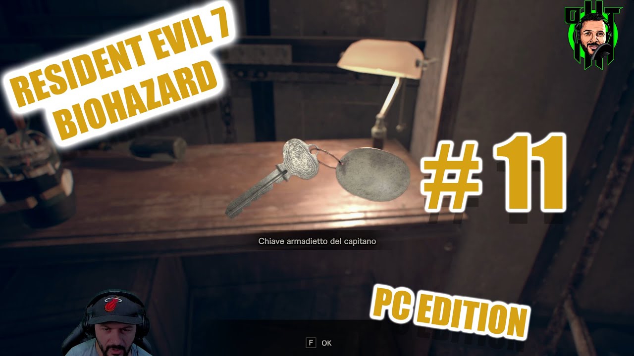 Chiave armadietto del Capitano e cavo per ascensore Resident Evil 7 #11  gameplayita - YouTube
