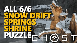 Snow Drift Springs Shrine Puzzle Ghost of Yotei - YouTube