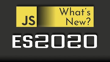 JavaScript ES2020 === Awesome New Features!!