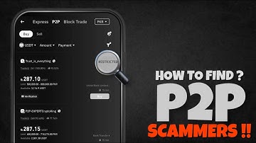 How to Find P2P Scammer on Binance ⚠️ | Avoid Binance P2P Fraud 2025