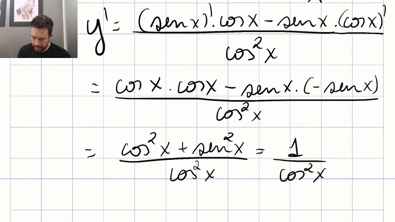 Derivadas das Funções Trigonométricas tg, cotg, sec e csc