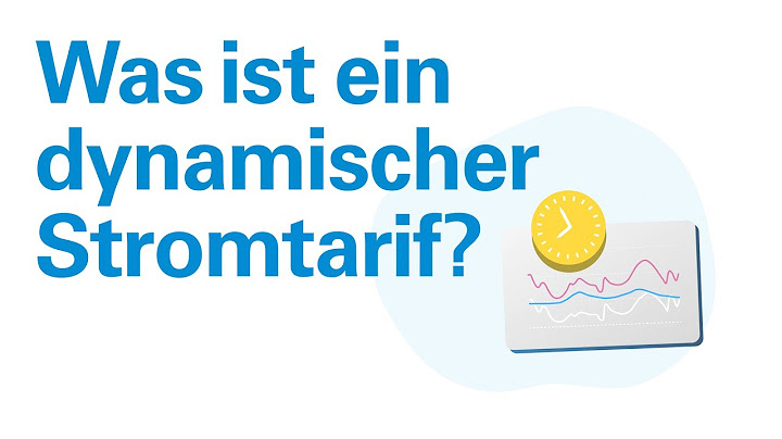 Erklärfilm: «Dynamische Stromtarife»
