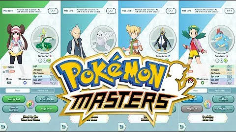 How to evolve Pokemon in pokemon masters?