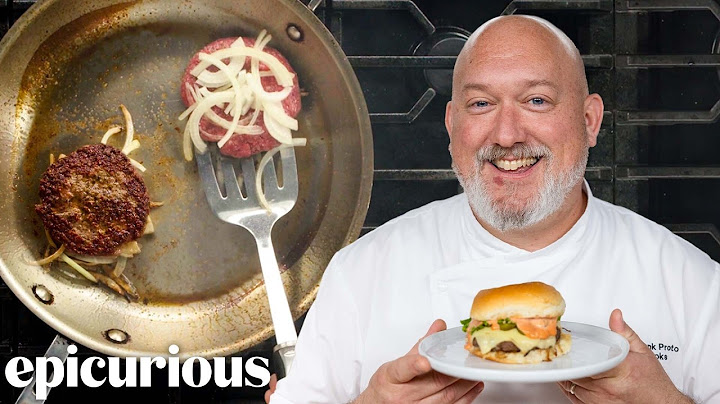 Den bästa hamburgaren du någonsin kommer att göra (restaurangkvalitet) | Epicurious 101