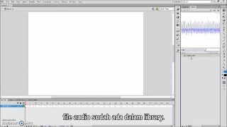 Tutorial Adobe Flash How to insert audio