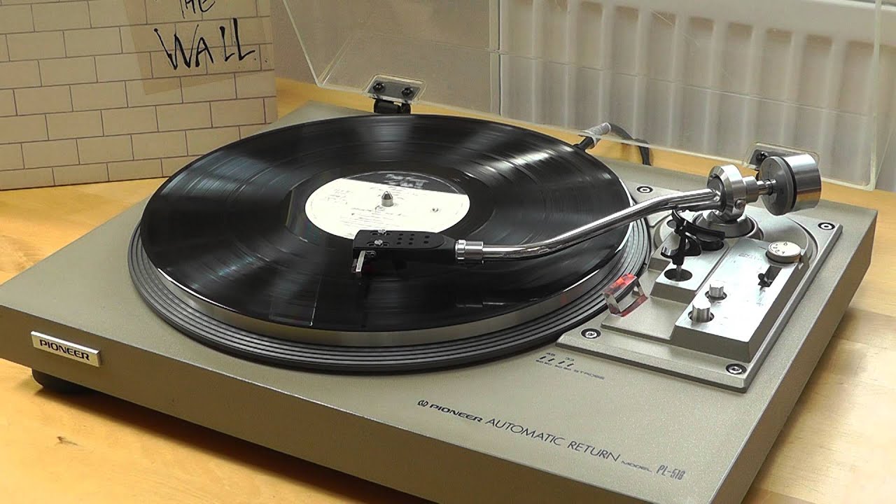 Pioneer PL516 Turntable Demo 1 YouTube