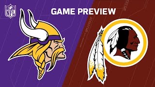 Vikings vs. Redskins (Week 10 Preview) | Dave Dameshek Football Program | NFL