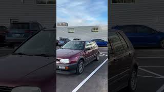 We are here for the enthusiasts! Check out this rare Golf Mk3 imported from Greece!