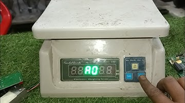 Goldtech 30kg in 2g Electronic Weighing Scale Calibration