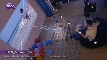 BenQ Living Rome Projector - Short-Throw Projection - As Simple as Home Appliances