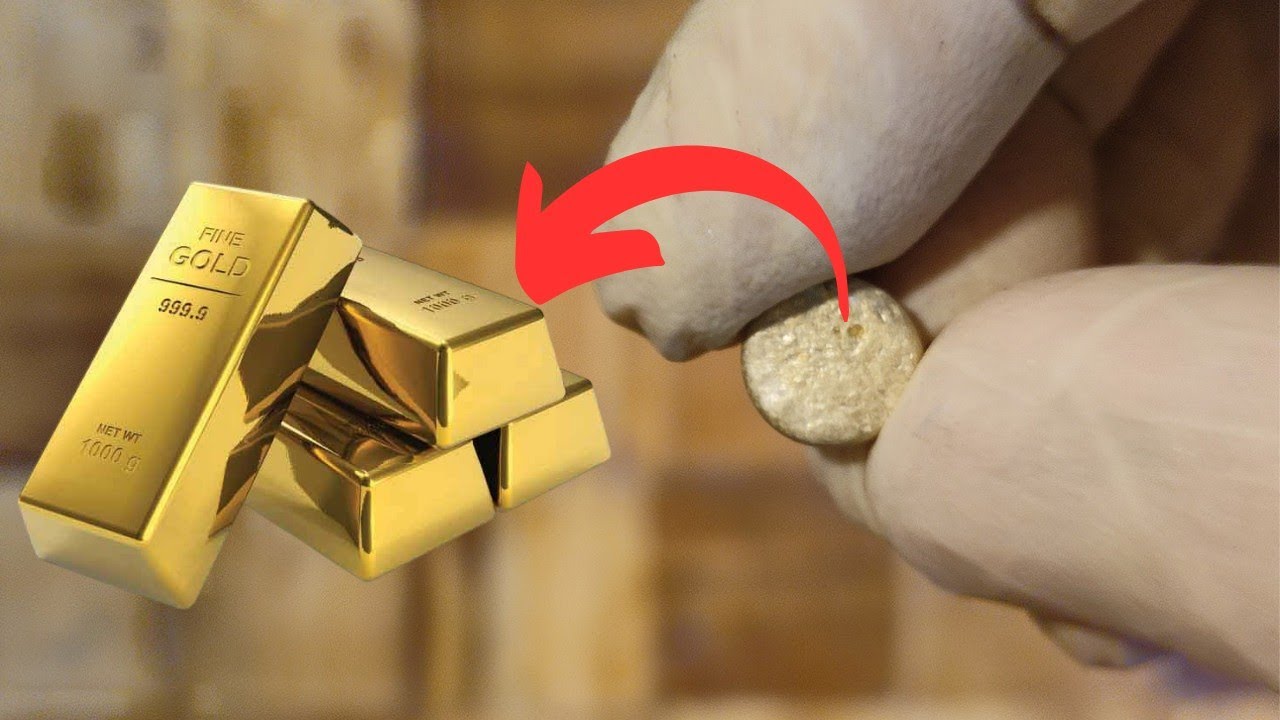 در عرض چند ساعت بدون تیزاب طلاتو۲۴عیار کن!