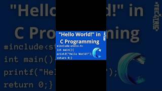First C program 🤨👩💻 in C programming language